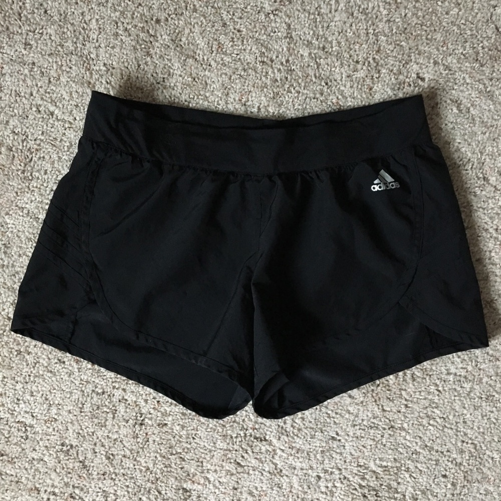 Adidas climalite mid rise shorts